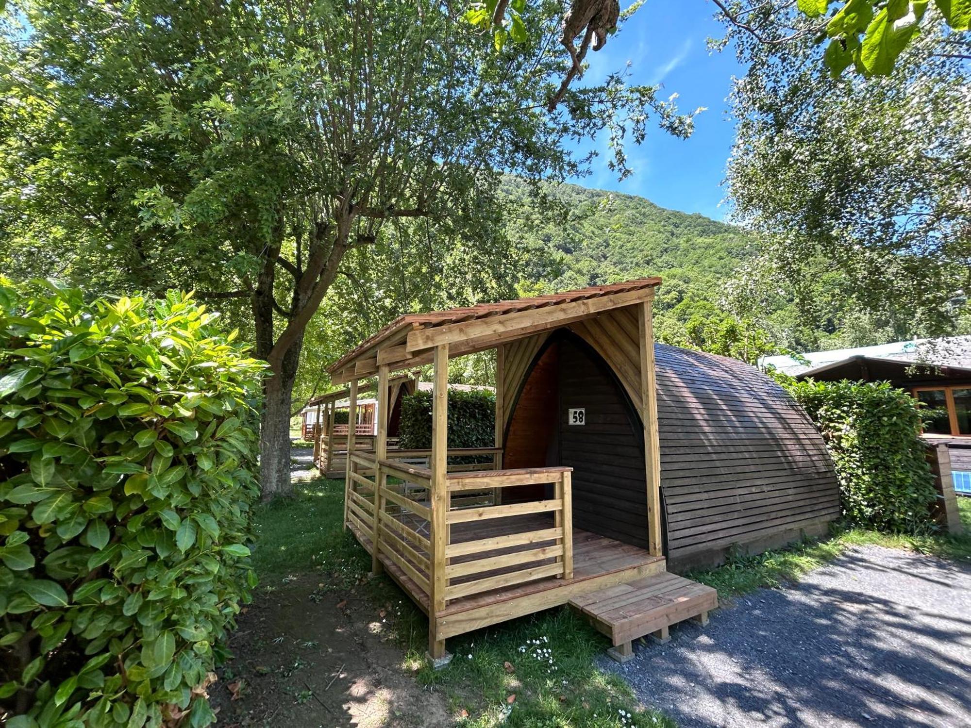 Camping Happy Pyrénées Saligos Exterior foto