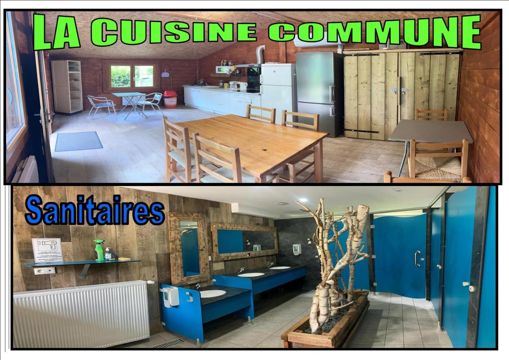Camping Happy Pyrénées Saligos Exterior foto