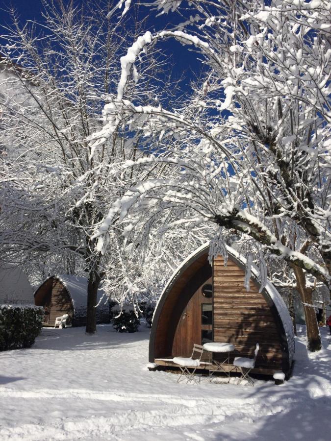 Camping Happy Pyrénées Saligos Exterior foto